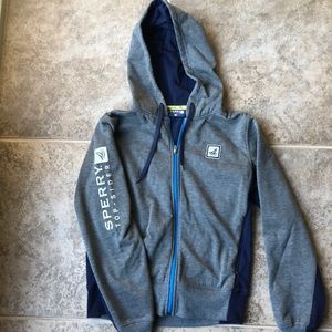 Sperry water resistant zip up jacket